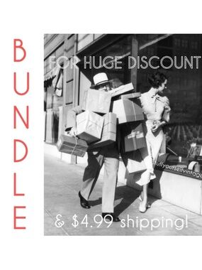 BUNDLE items for a crazy discount!